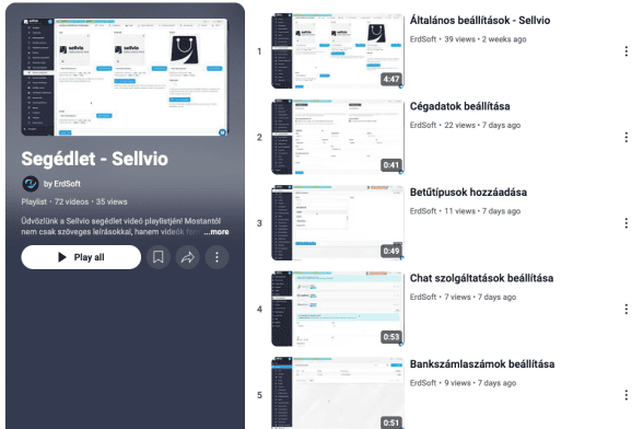 Evo istraži nove tutorijale i novitete na Sellvio platformi!
