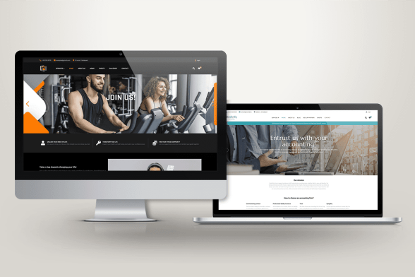 Modern website easily with Sellvio!