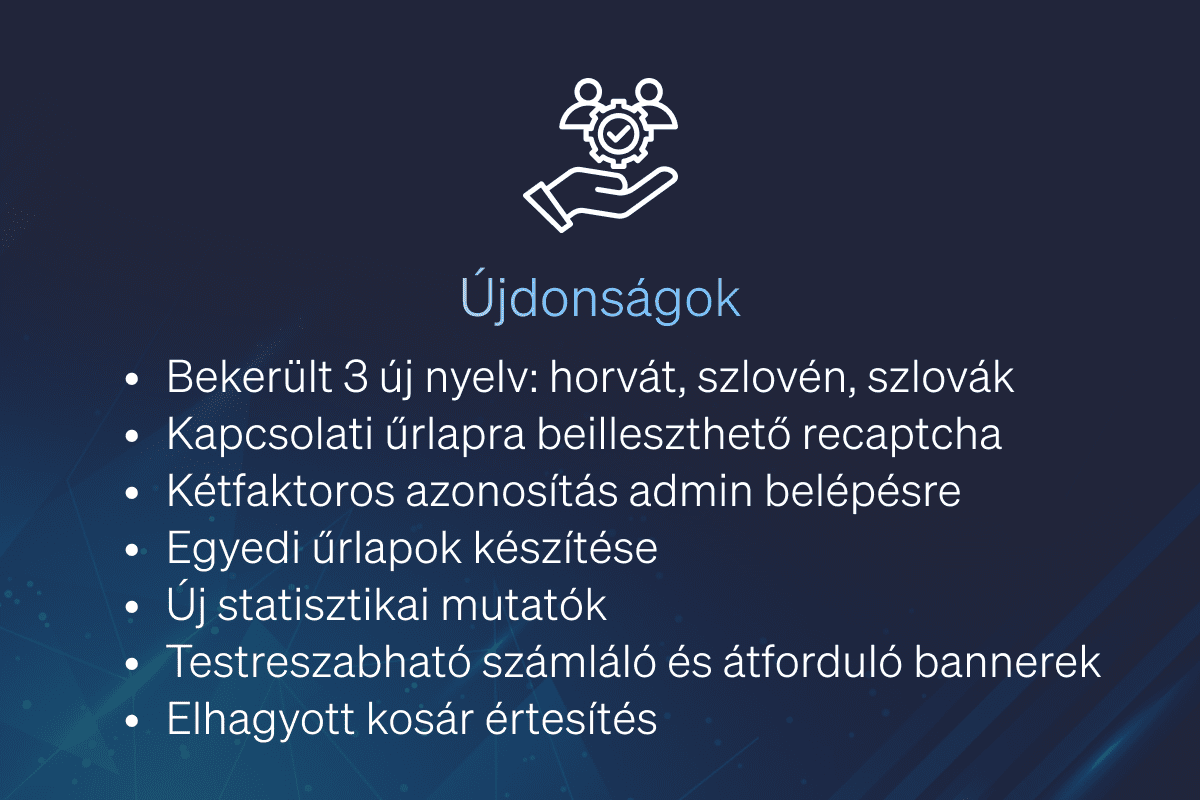 Bérelhető webáruházrendszer: v5.35.0