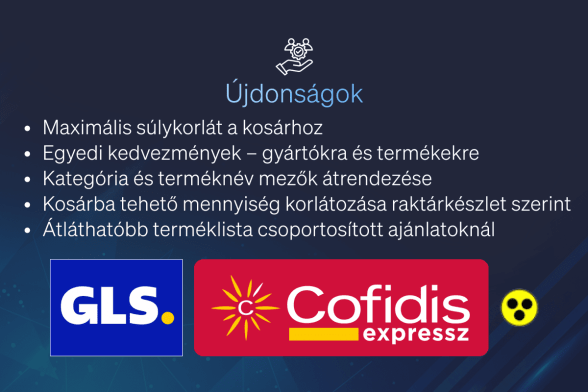 Bérelhető webáruház rendszer: v5.36.0