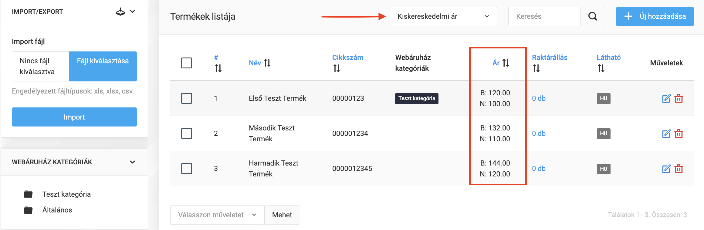 Bérelhető webáruházrendszer: v5.18.0