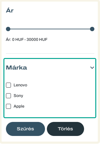 Bérelhető webáruházrendszer: v5.6.0