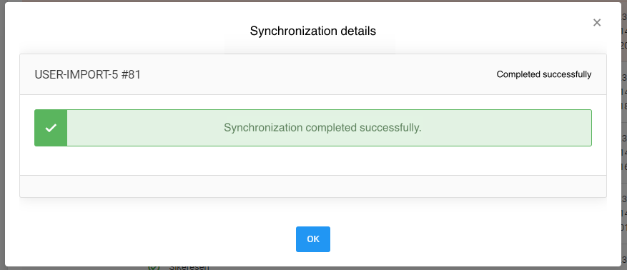Synchronizations