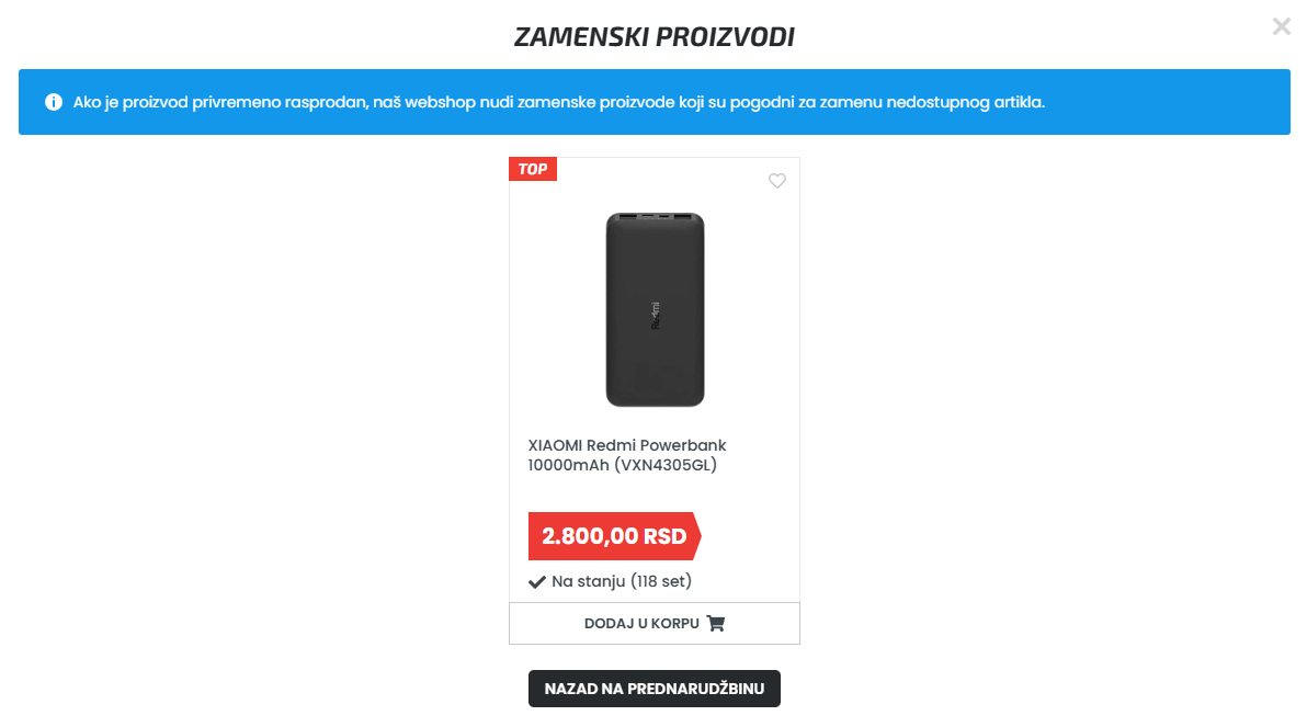 Sistem web prodavnice za iznajmljivanje: v5.56.0