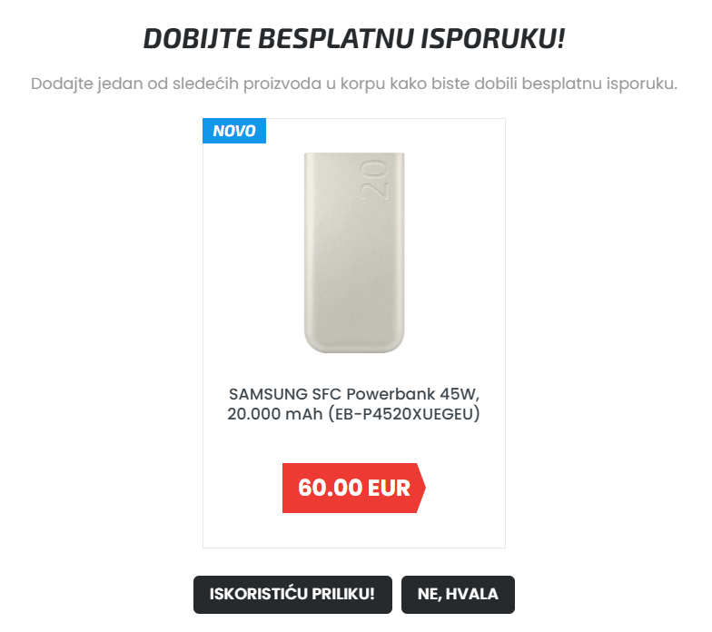 Sistem web prodavnice za iznajmljivanje: v5.60.0