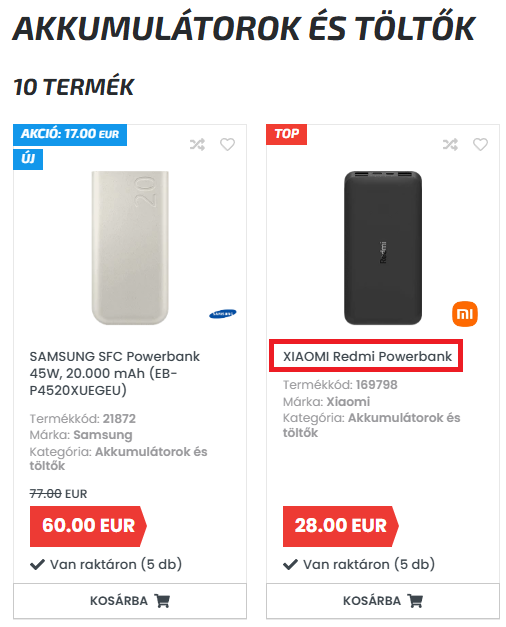 Bérelhető webáruházrendszer: v5.58.1